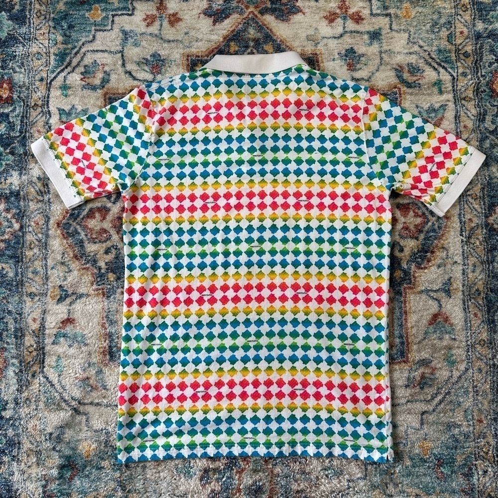 Undefeated All Over Print Polo Shirt Large - Picture 2 of 4